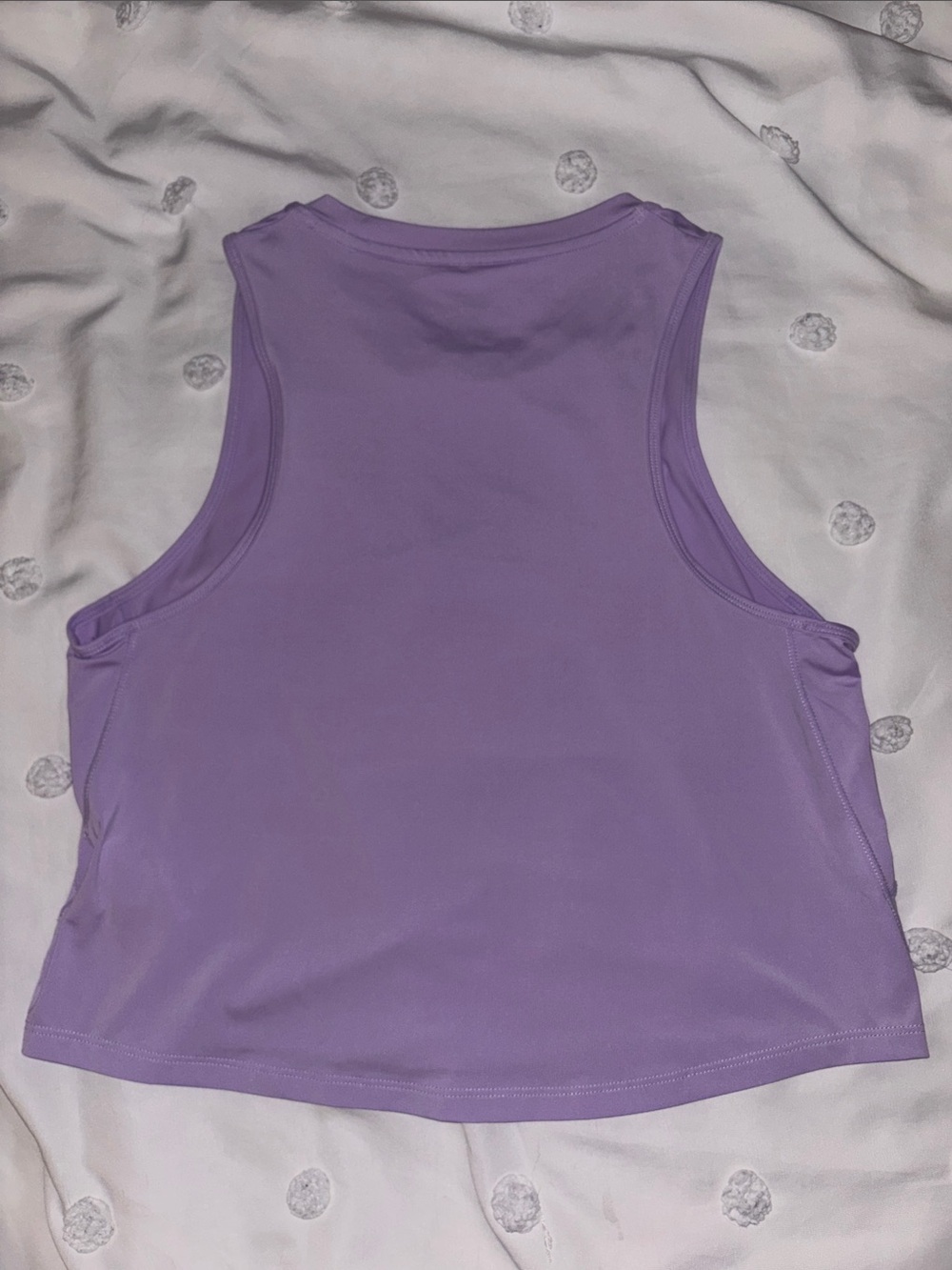 Nike Women’s Lavender Racerback Athletic Tank - Picture 4 of 4